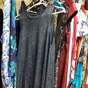 Blue and Silver Dress Size Large